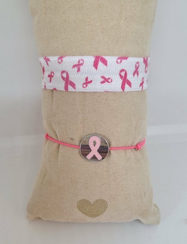 Lot de bracelet octobre rose